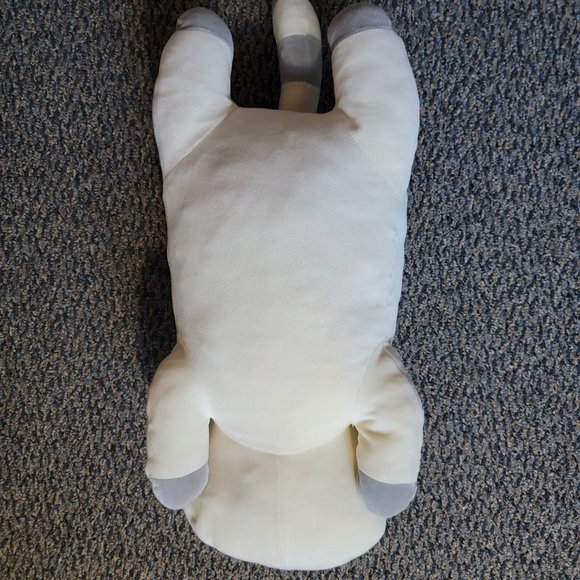 Sweet Vintoys Grey and White Calcio Cat Soft Pillow - Picture 3 of 9